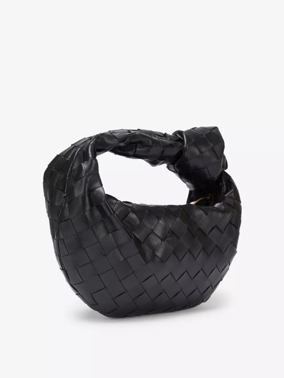 BOTTEGA VENETA Mini Jodie Leather Hobo Bag