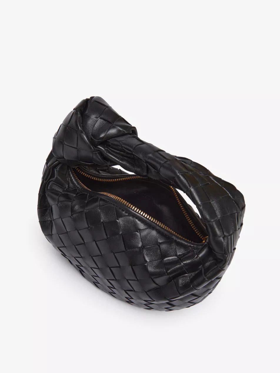 BOTTEGA VENETA Mini Jodie Leather Hobo Bag